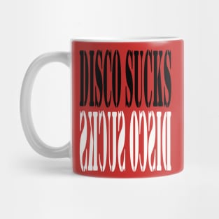 Disco Sucks T-Shirt Mug